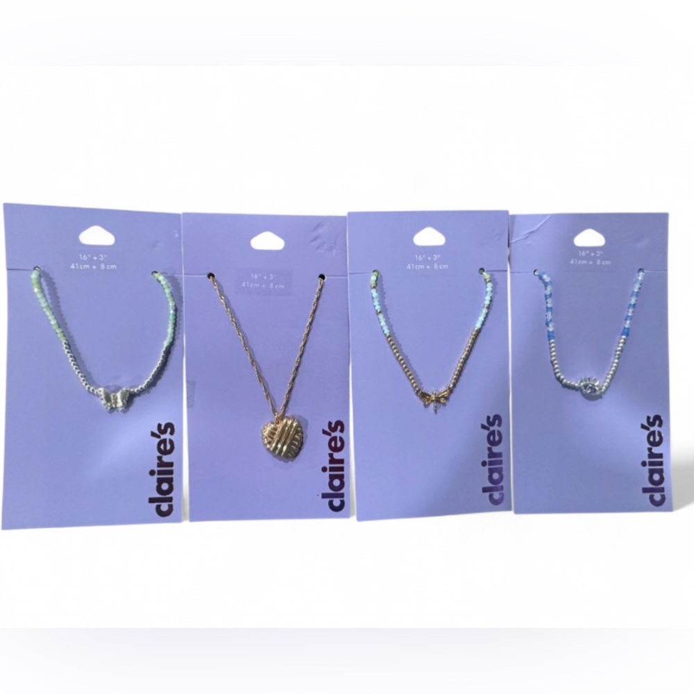 NWT Claire's Necklace Set MSRP $40.00
